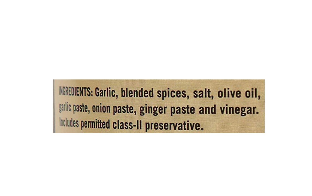 Organica Lassan Ka Achaar In Olive Oil, Garlic Pickle   Glass Jar  300 grams
